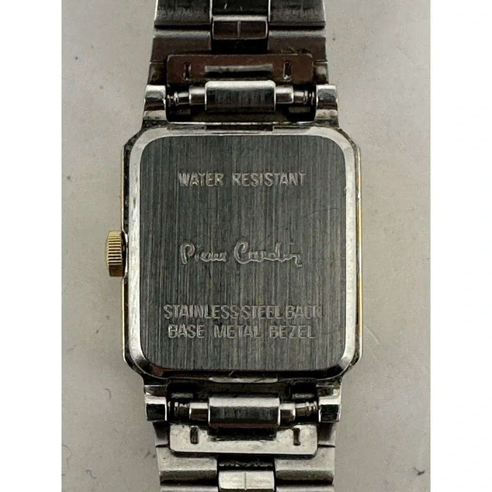 Pierre Cardin‎ Ladies Tank Watch New Battery 18MM 7